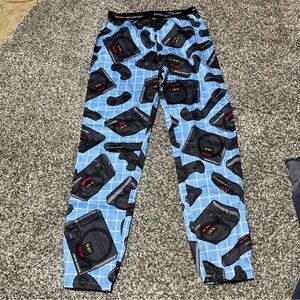 Peter Alexander Junior Blue Sega Video Game Pajama Pants 10 Thin Lightweight
